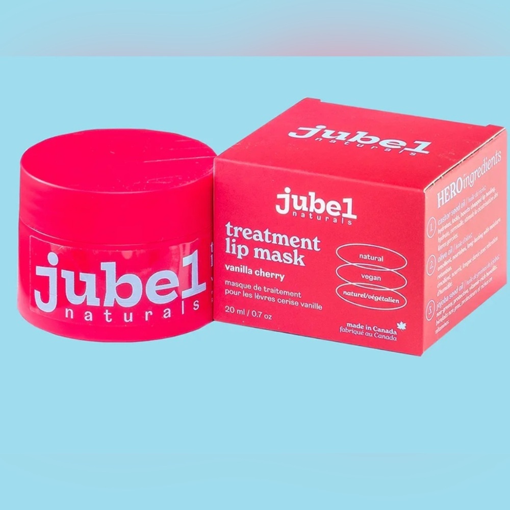 Jubel vanilla cherry treatment lip mask. NIB